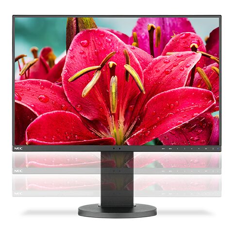 SHARP/NEC EA245WMI-BK 24" Widescreen Desktop Monitor w/ Ultra-Narrow Bezel and IPS Panel